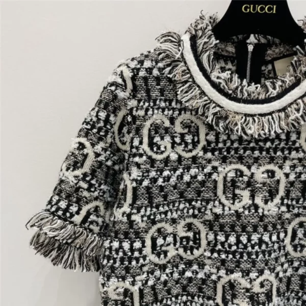 gucci Double G jacquard crew neck sweater - Gucci replica