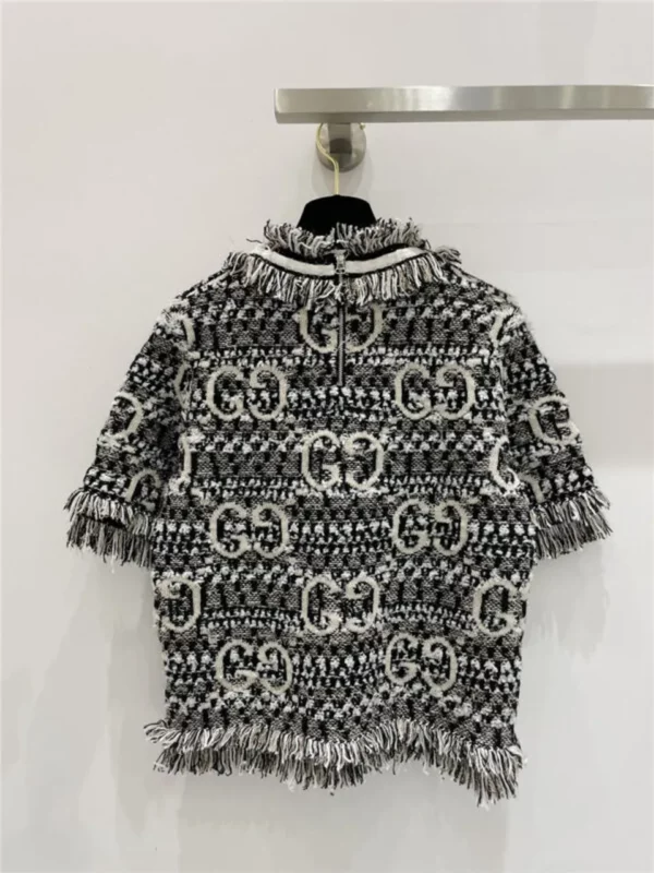 gucci Double G jacquard crew neck sweater - Gucci replica