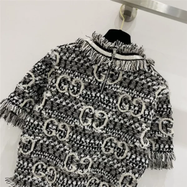 gucci Double G jacquard crew neck sweater - Gucci replica