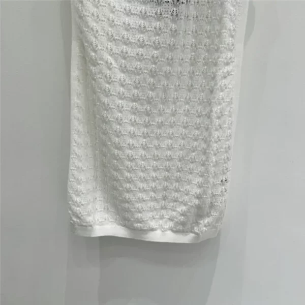 louis vuitton LV off shoulder knitted skirt - Replica Louis Vuitton