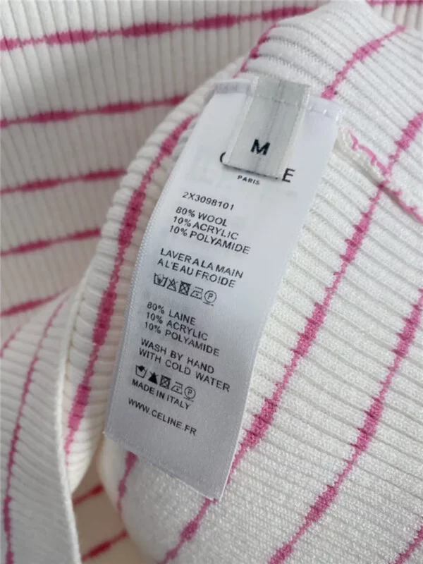 celine long sleeve base sweater - aaa replica clothes