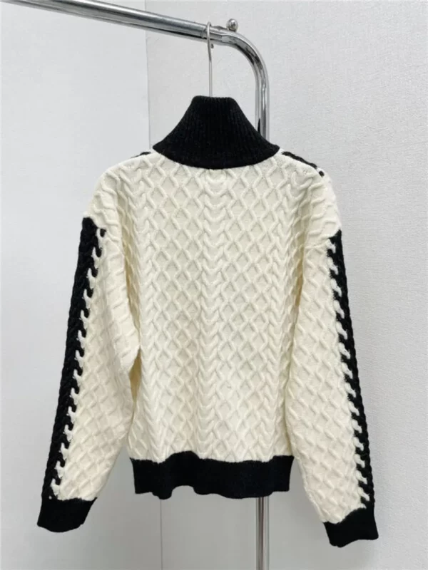 celine stand collar cardigan - aaa replica clothes