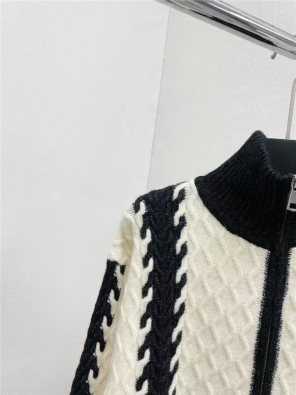 celine stand collar cardigan - aaa replica clothes