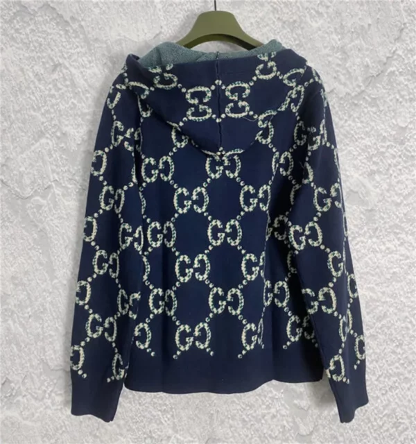 gucci hooded long sleeve sweater - Gucci replica