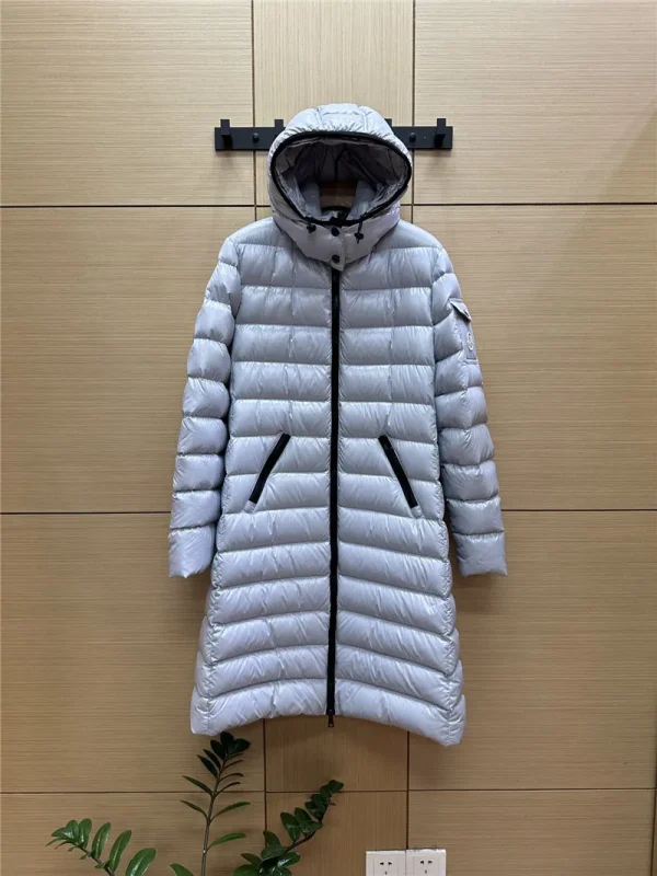 moncler mid length down jacket