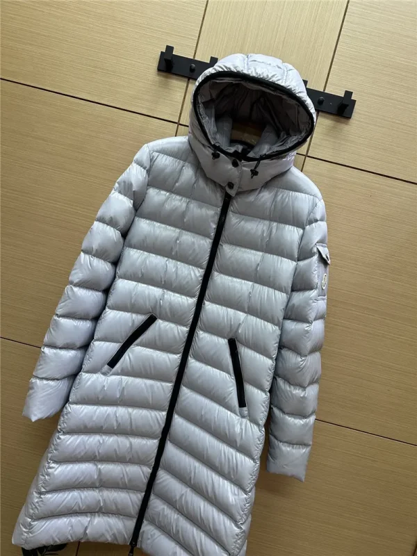 moncler mid length down jacket