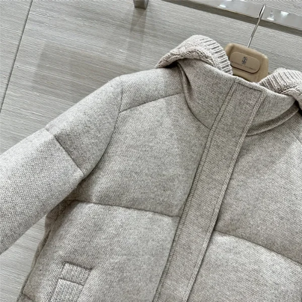 loro piana wool and cashmere down jacket