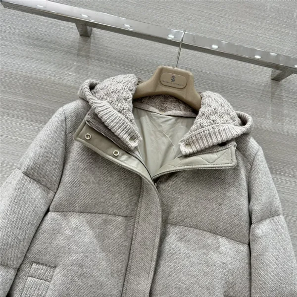 loro piana wool and cashmere down jacket