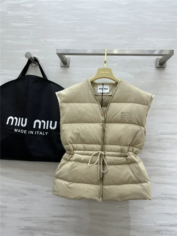 miumiu waist down vest