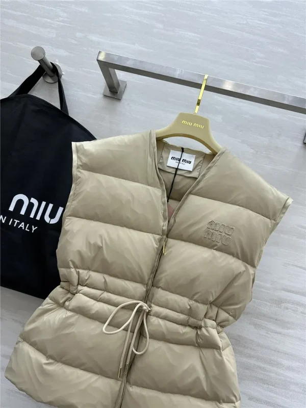 miumiu waist down vest