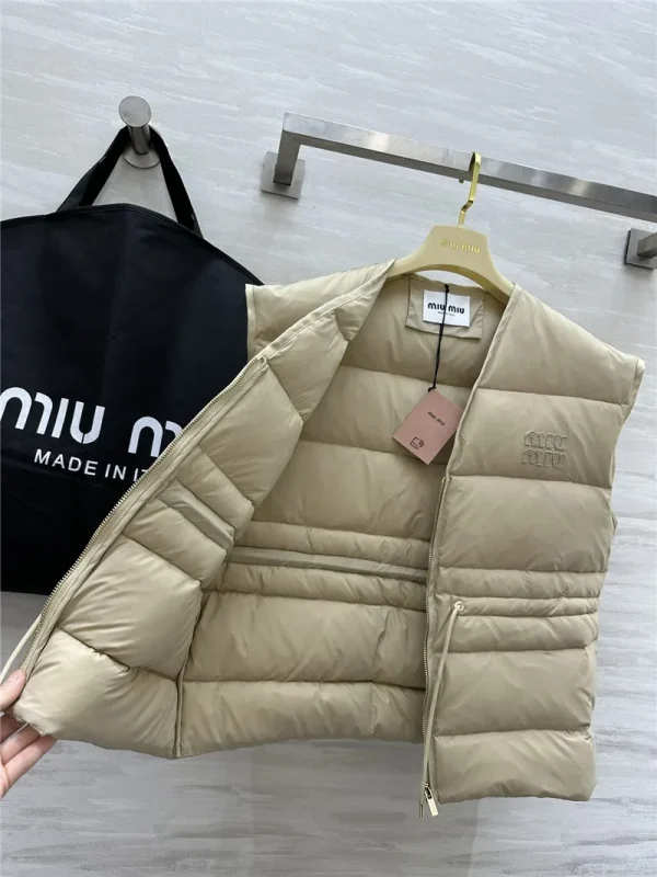 miumiu waist down vest