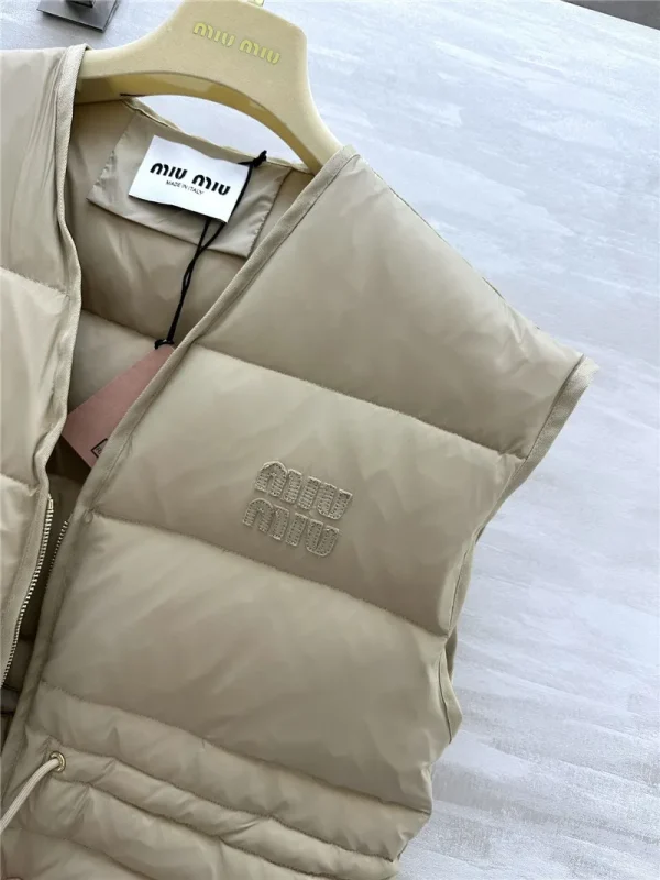 miumiu waist down vest