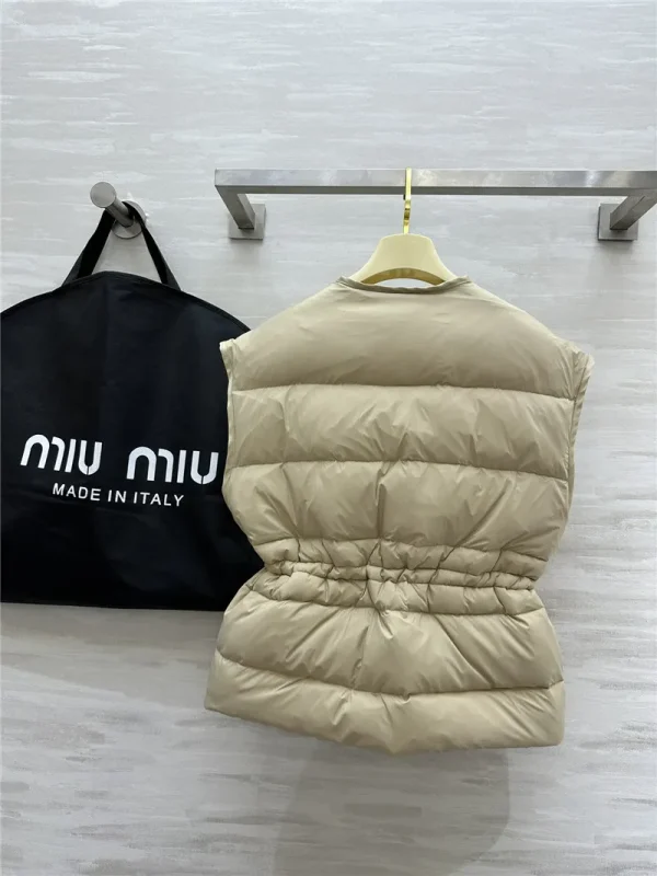 miumiu waist down vest