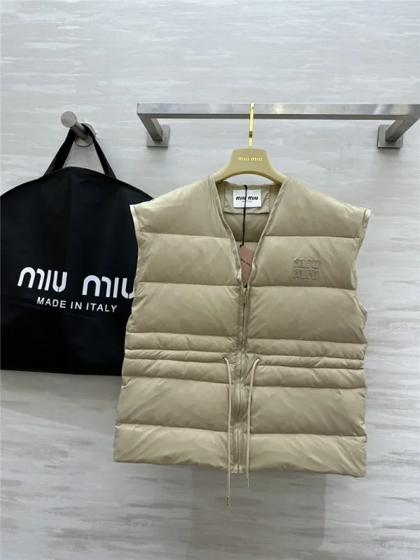 miumiu waist down vest