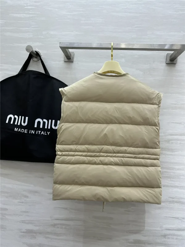 miumiu waist down vest