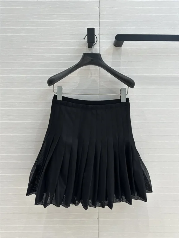 dior balloon short skirt