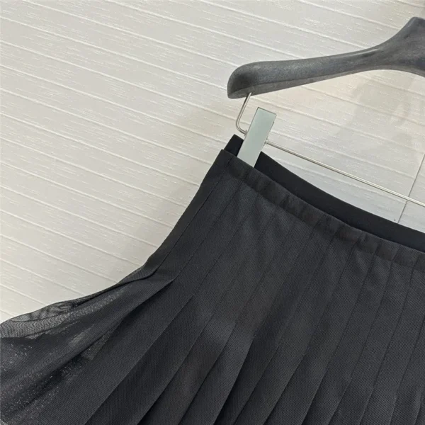 dior balloon short skirt