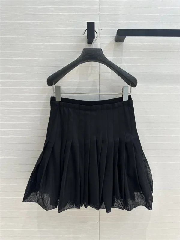 dior balloon short skirt