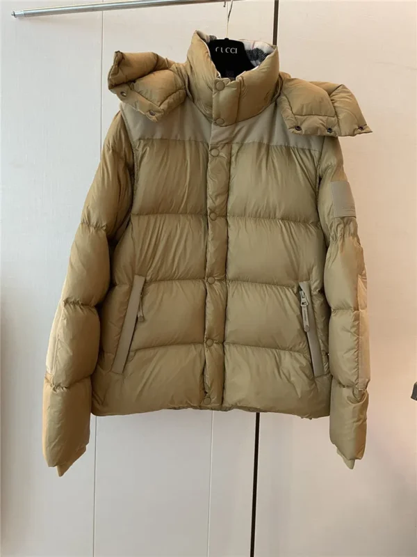 Burberry Convertible Down Jacket