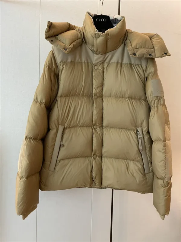 Burberry Convertible Down Jacket