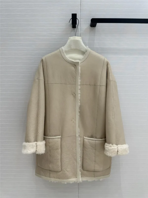 MaxMara shearling coat