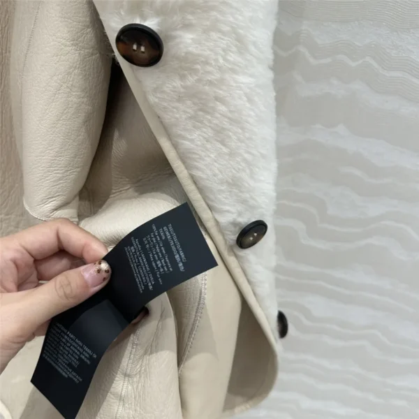 loro piana shearling coat